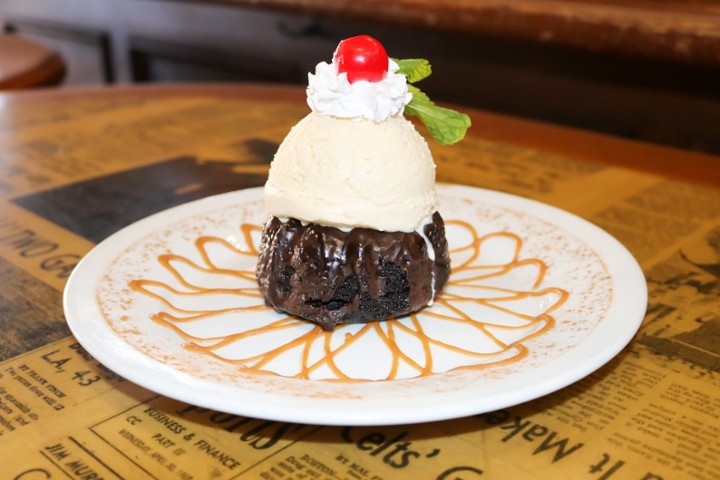 Molten Chocolate Bundt Cake