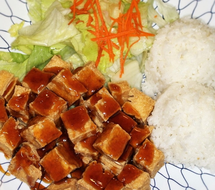 Deep Fried Tofu Teriyaki