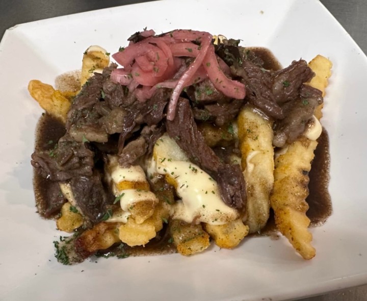 Sidelines East - Short Rib Loaded Fries