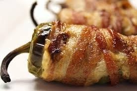 Bacon Wrapped Cheese Stuffed Jalapenos