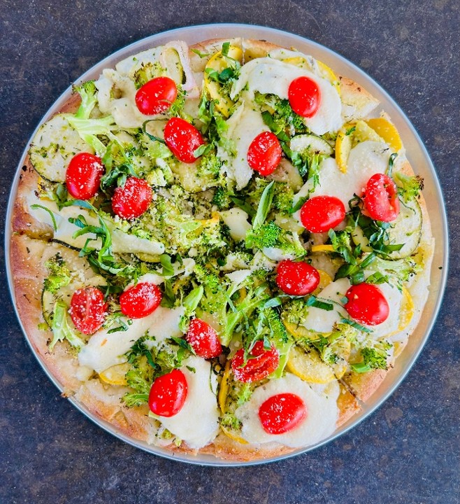 GF Summer Vegetable Pizza