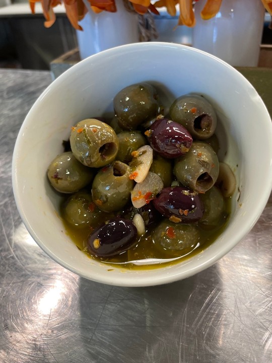 Citrus Marinated Olives