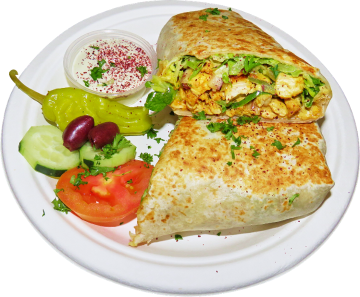 Chicken Shawerma Wrap