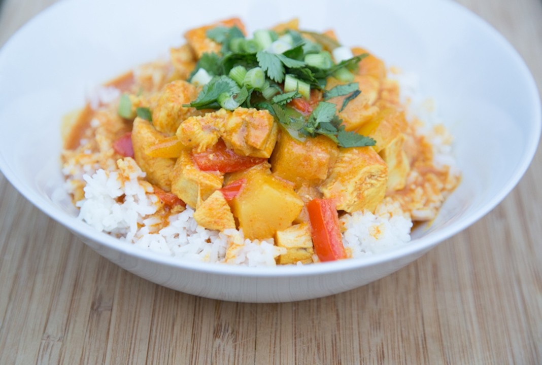 Pork and Pineapple Curry #22A 1/2 Tray