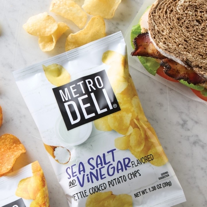 Metro Sea Salt & Vinegar Chips