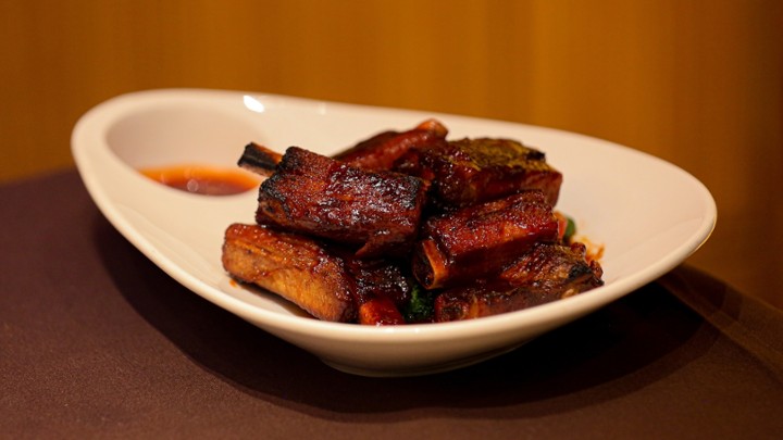 Grilled Baby Pork Spare Ribs
