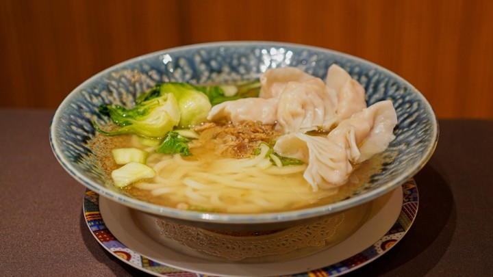Shrimp Dumpling Noodle Soup