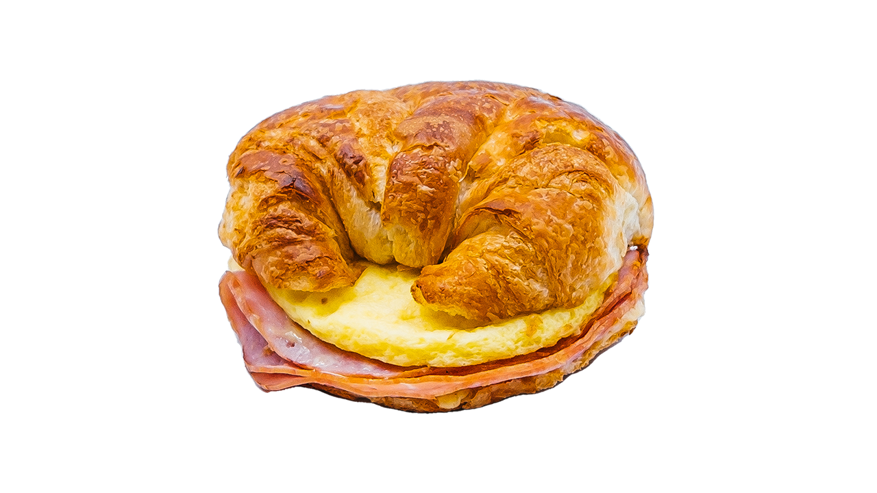 Croissant - Egg, Ham and Smoked Gouda