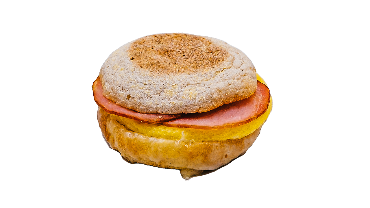 English Muffin - Egg, Canadian Bacon, White Cheddar Cheese