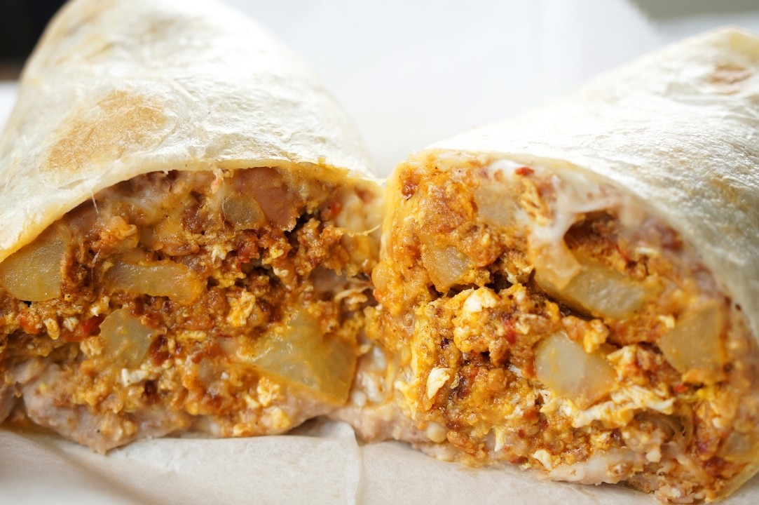 Breakfast Burrito (Chorizo)