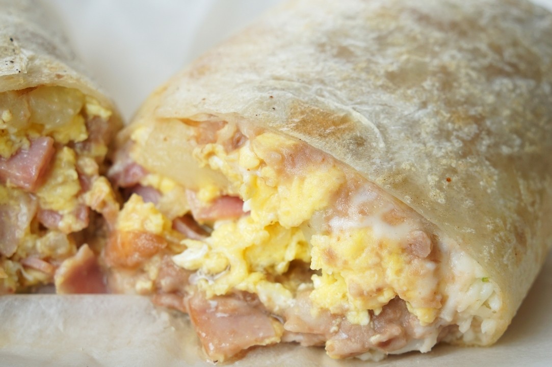 Breakfast Burrito (Jamon)