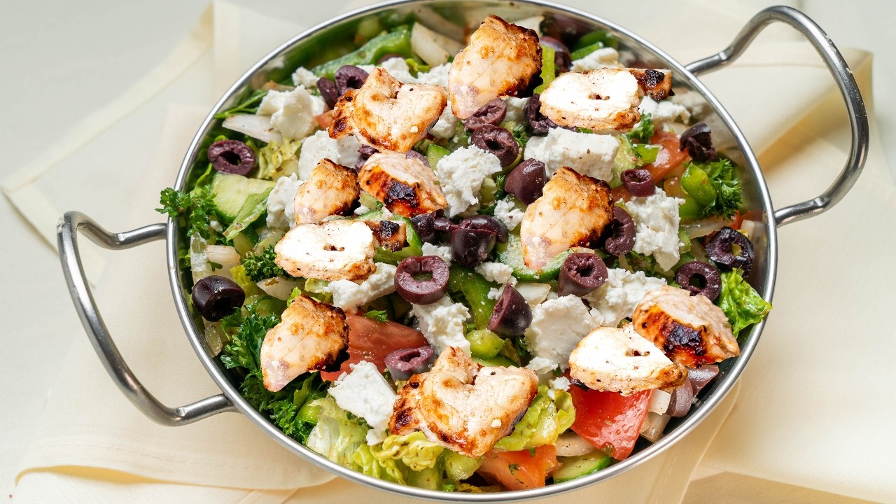 The Great Greek Salad w/ Protein