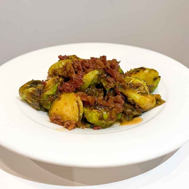 Miso Bacon Brussel Sprouts