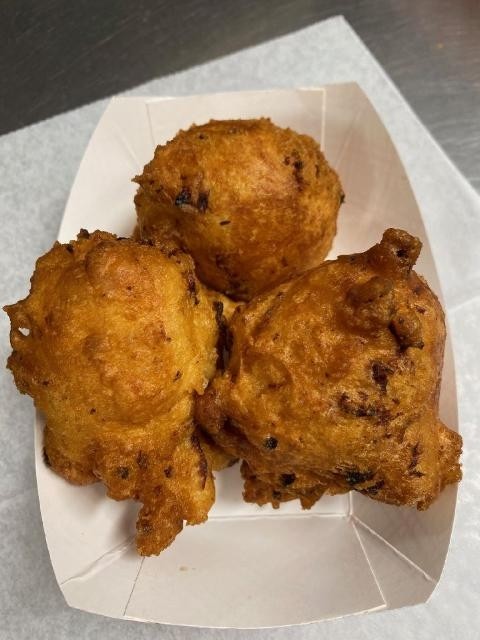 3 Clam Fritters