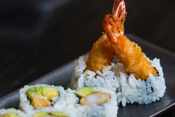 Crunchy Shrimp Tempura, Avocado Roll