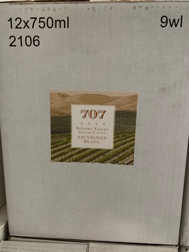 Case 12 Bottles 707 Sauvignon Blanc $30 off