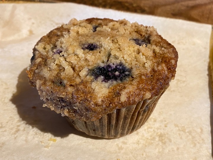 Vegan Muffin- Blueberry Streusel