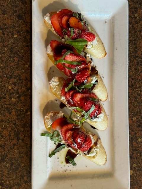 Strawberry Bruschetta