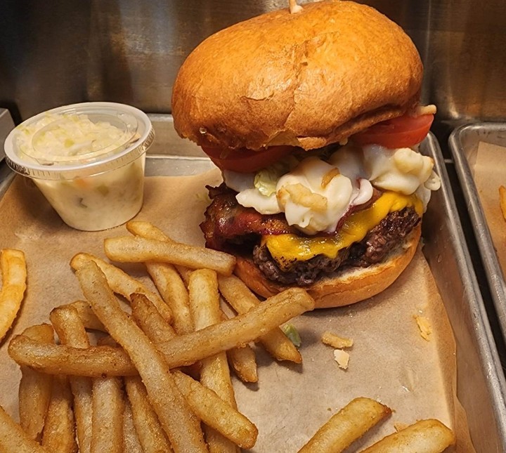 Bacon Mac & Cheese Burger