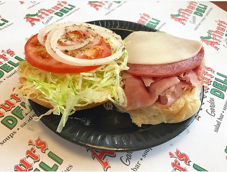 4" #6 - HAM, SALAMI & PROVOLONE