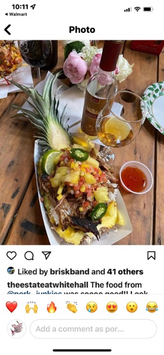 PINEAPPLE CHICKEN & SHRIMP BOWL