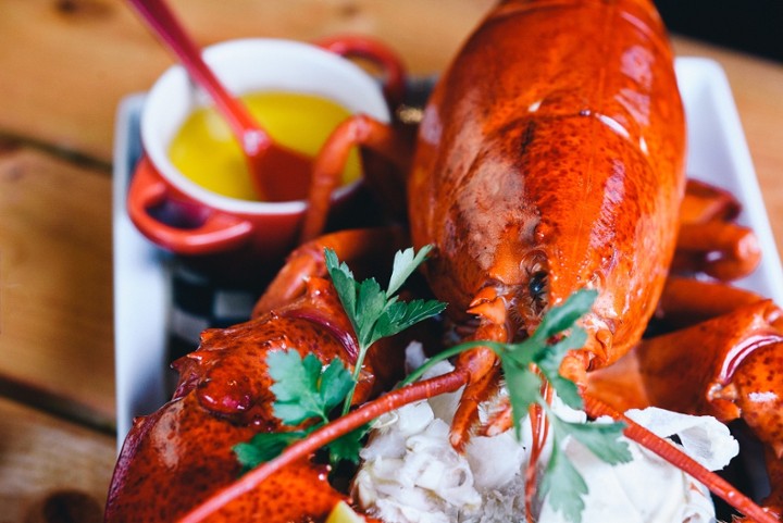 3 lb Steamed Hard Shell Lobster!