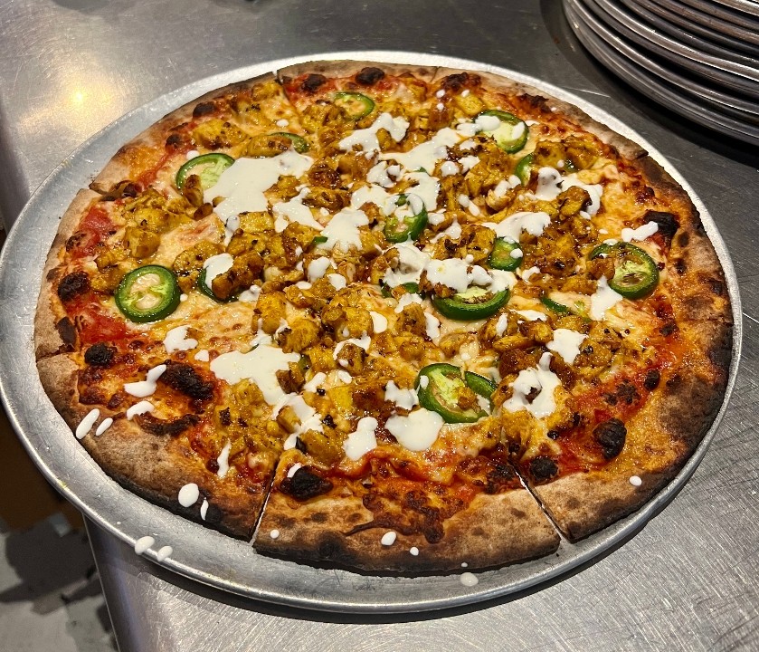 Curry Pizza (only available after 4 PM)