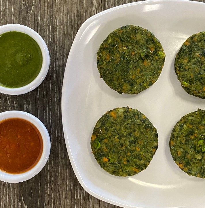 Spinach Tikki (Hara Bhara Kabob) - 3pcs