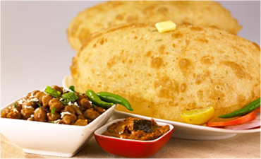 Chole Bhature Meal