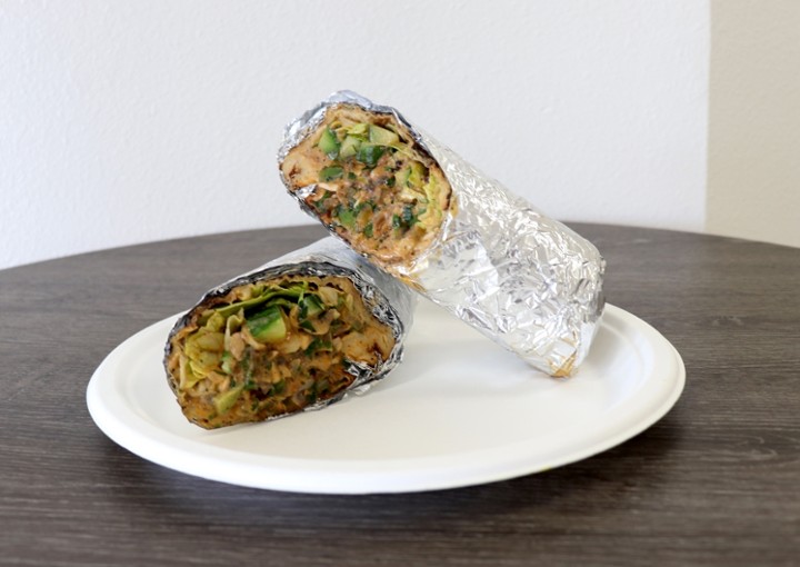 Vegan Mushroom Masala - Frankie Wrap