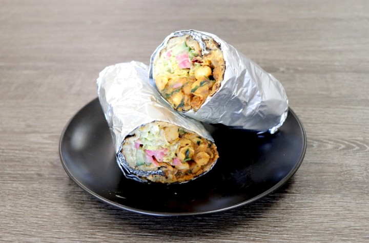 Vegan Channa Masala - Frankie Wrap