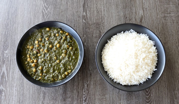 Saag Chole Prepared (2 servings)