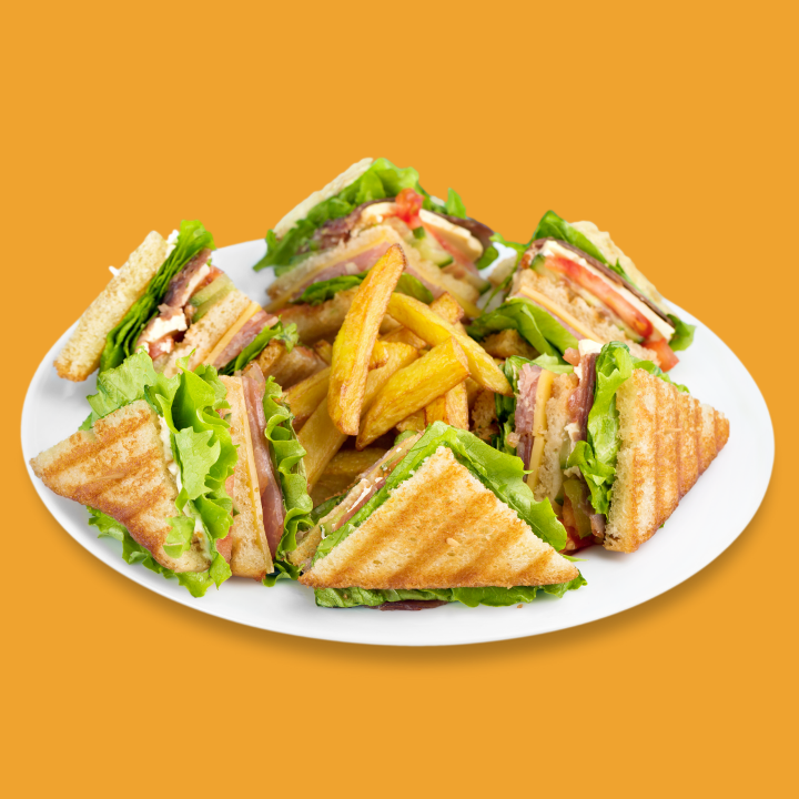 Chicken Cutlet Club Sandwich
