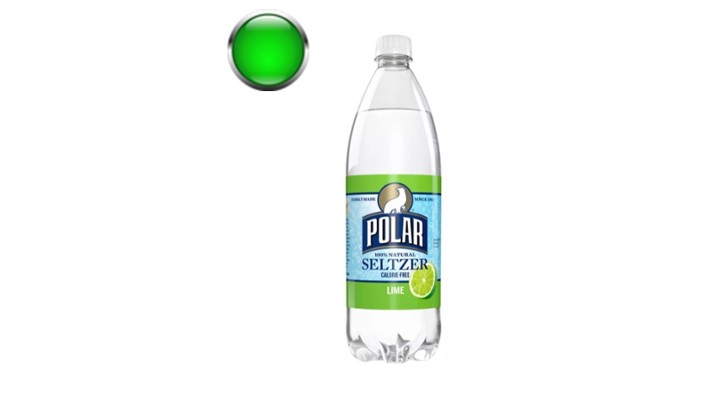 Polar Seltzer Raspberry Lime 20oz