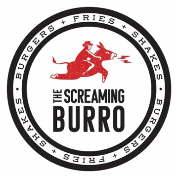 Screaming Burro Burgers + Fries + Shakes logo