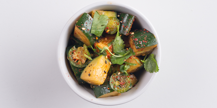 Soy Marinated Cucumbers