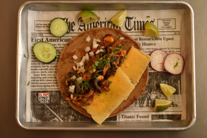 Taurino Gyro-Taco    (TACOS ARABES).