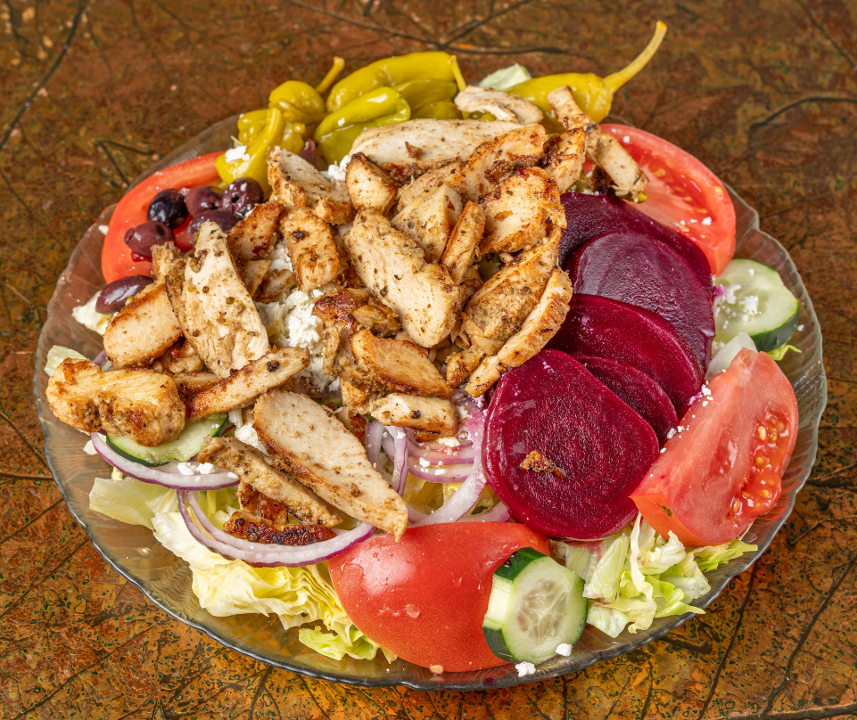 Gr. Chicken Greek Salad