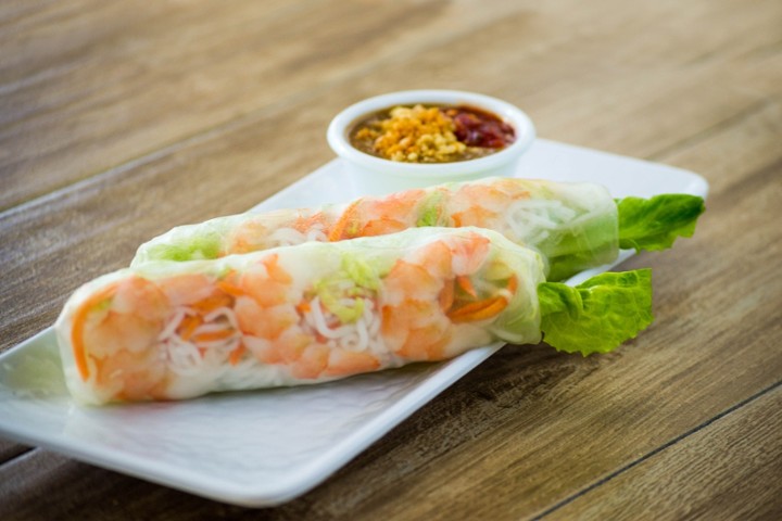 101 Shrimp or Pork Spring Rolls (2pc)