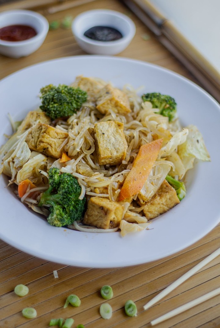 374 Clear Noodle Beansprout Stir Fry