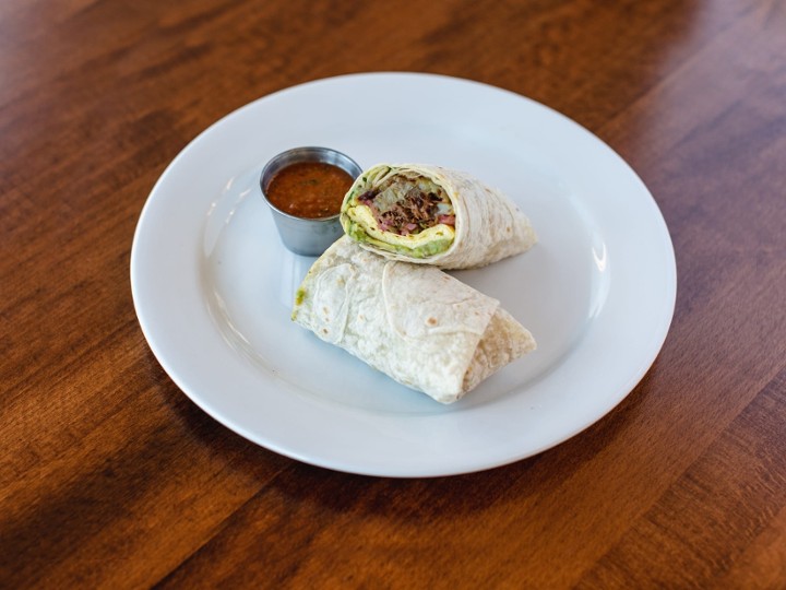 Brisket & Egg burrito