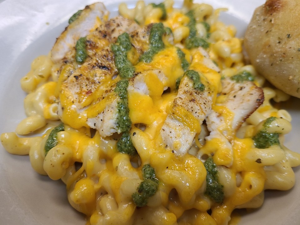 Chicken Pesto Mac