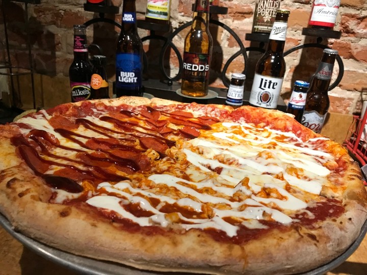 12" GF Half & Half Specialty Pizza