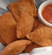 Breaded Meat Ravioli