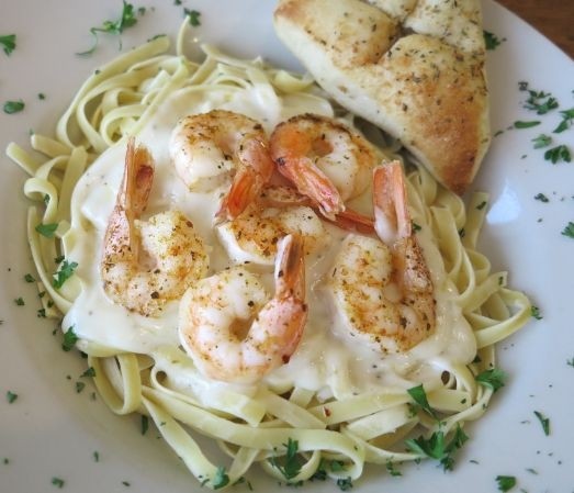 Shrimp Alfredo