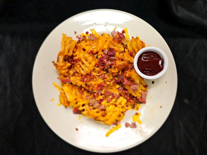 Cheesy Brisket & Bacon Fries