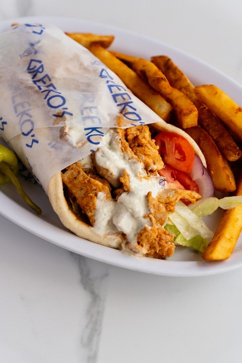 Greek Chicken Pita