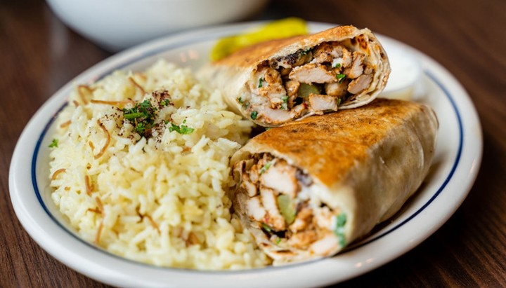 Chicken Shawarma Plate