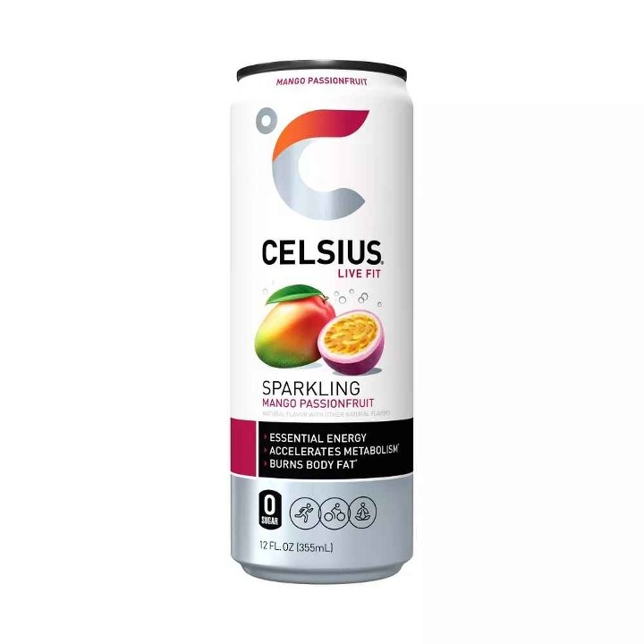 Celsius Sparkling Mango Passionfruit