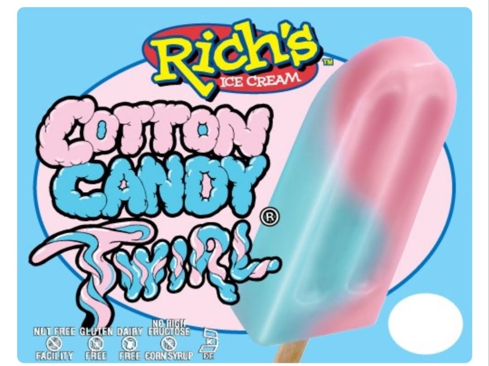 Rich's Cotton Candy Bar